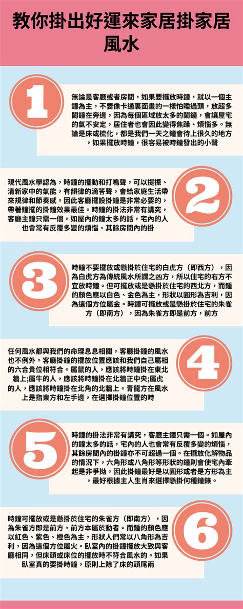 風水 時鐘|家居風水｜時鐘擺放有忌諱 除別對正大門口 還有3個禁 